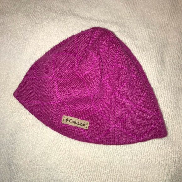 Columbia Accessories | Columbia Knitted Omni-Heat Beanie Hat Valentine's Gift | Color: Pink | Size: Os | Drusilla_Rocks's Closet